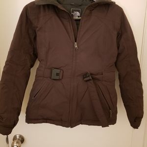 Womens Purple North Face Winter Jacket Size XS.
